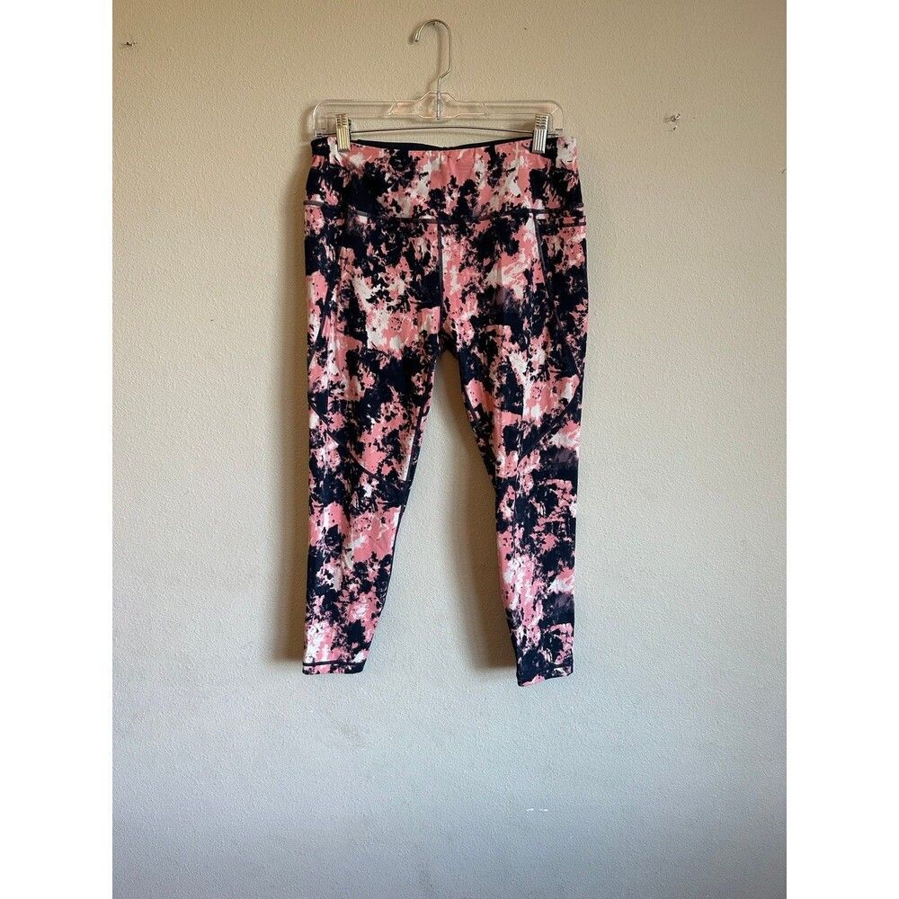 swealy Betty POWER 7/8 LENGTH - 24" leggings size large pink tie dye size L